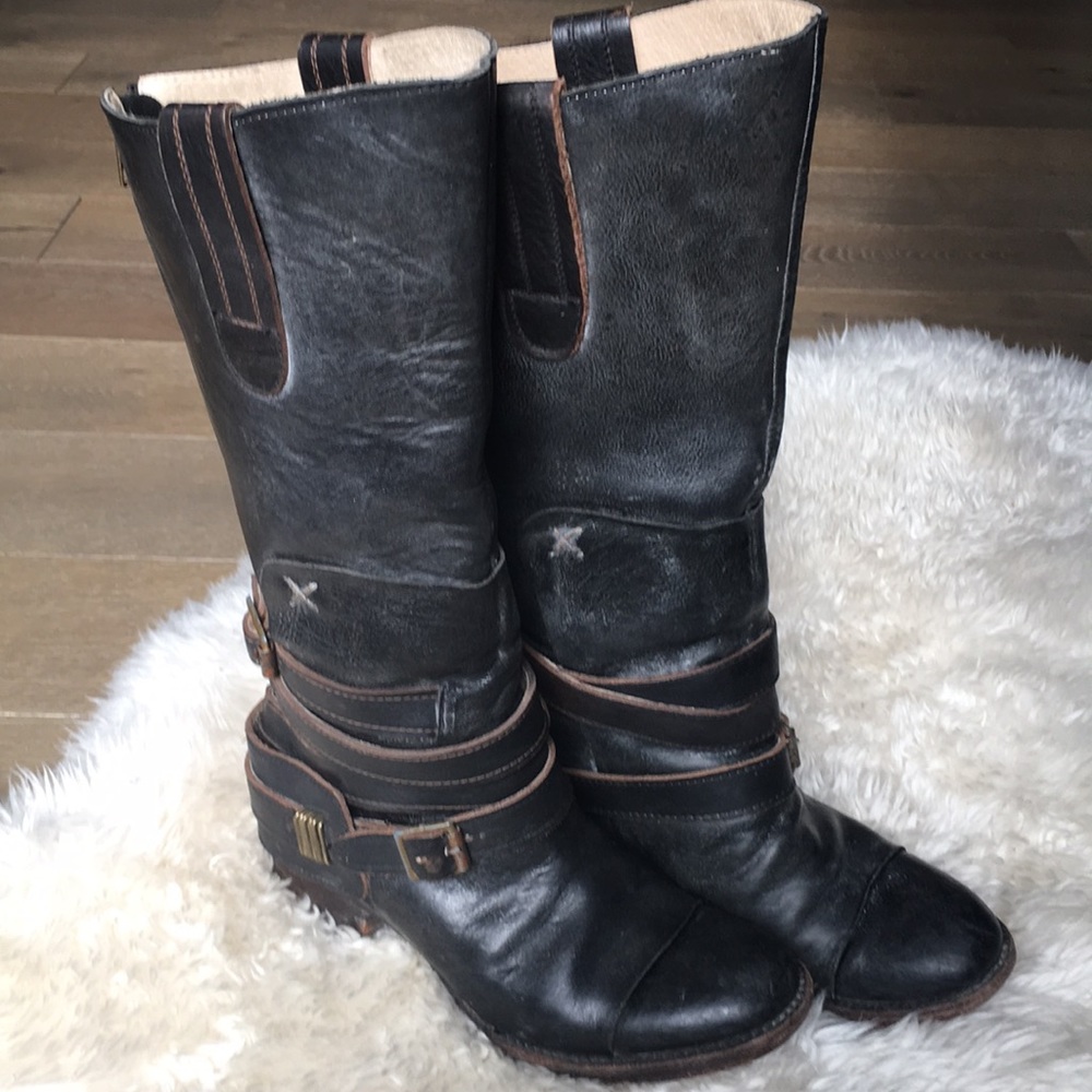 Freebird Dakota Boots Black harness